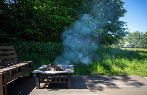Dunfermline Cabin | Dalwhinnie, Off-Grid Cabin in Woods: Dalwhinnie. Pet Friendly!