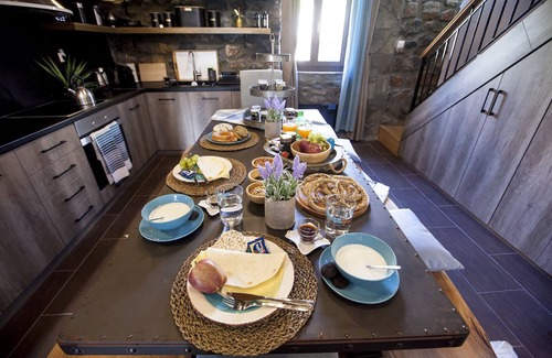 Aghios Athanasios Ski Chalet | Dandy Villas Palios Agios Athanasios | Attic | Fireplace | Up to 8