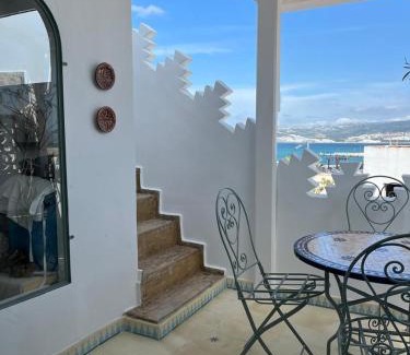 Medina of Tangier Villa | Dar Sharqi, Authentic Riad with Panoramic Sea View in Tangier