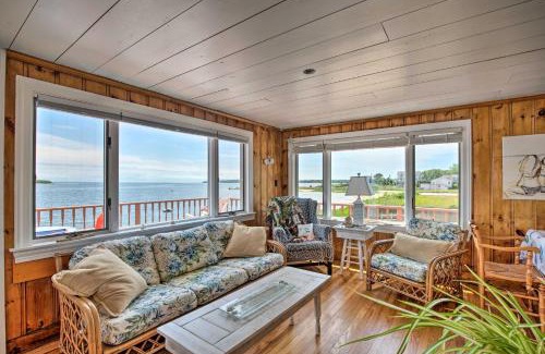Wareham Center House | Deck and Beach Access Waterfront Cape Cod Cottage