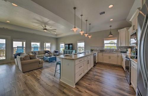 Crystal Beach House | Deck and Ocean Views Home in Crystal Beach!