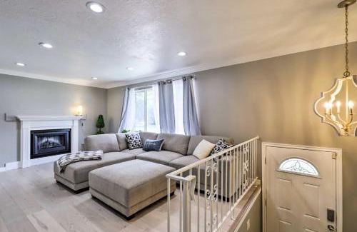 Magna Apartment | Deck and Yard Pet-Friendly Apartment in Magna!