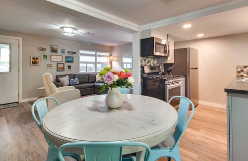 Grove Cabin | Deck + Dock Access: Lakefront Grove Cabin!