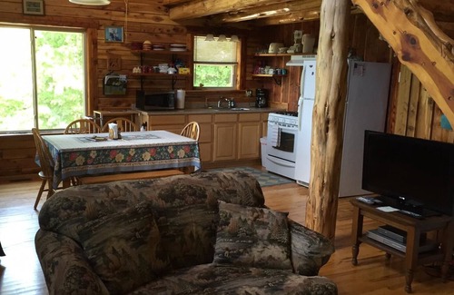 Jasper Cabin | Deer Cabin Of Deer Lodge Cabin Rentals is a Secluded Ozark Cedar Log Cabin