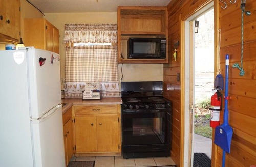 Iron River Apartment | Deer Tail Lodge #10 on Lake Delta near Iron River, WI