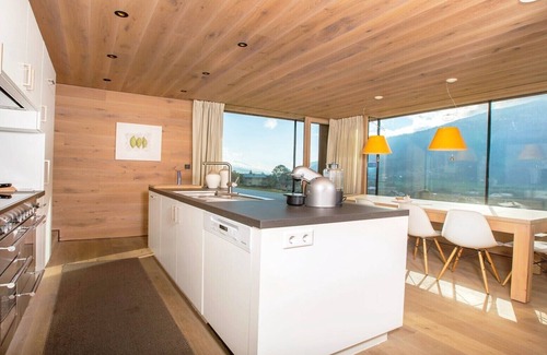 Bramberg am Wildkogel Ski Chalet | Delicious dining with a view of Hohe Tauern National Park,close to the ski lift