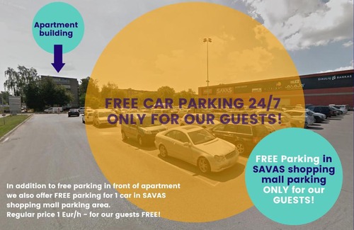 Kaunas Apartment | Delightful Apartment - FREE PARKING - NETFLIX