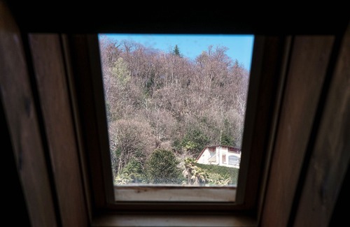Morcote Apartment | Delightful loft overlooking hill and Santa Maria Church in Morcote (Salvia)