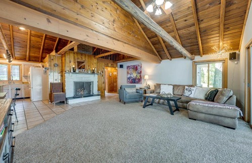 Delton House | Delton Oasis Retreat with Lake Views and Deck!