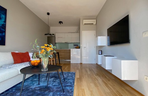 Znjan Apartment | Deluxe beach suite with hot tub, 2 minutes away from the beach