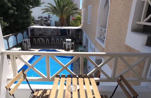 Perissa Apartment | Deluxe Double Studio 30 meters from Perissa Beach