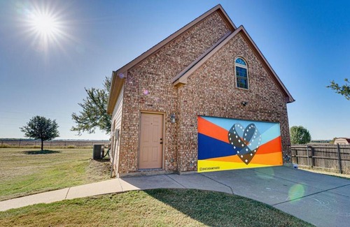 Waxahachie House | Deluxe Home Theater With Amazing Panoramic View