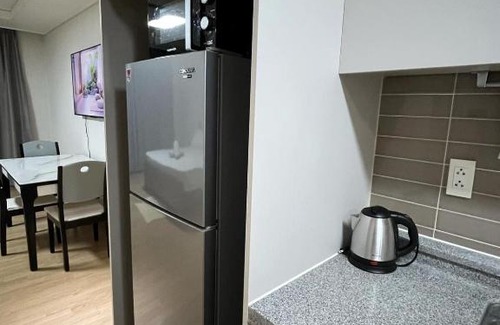 Clark Freeport Apartment | Deluxe Studio in Clark facing Lake with Kitchenette