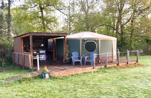 Madranges RV Rental | Deluxe yurt, glamping in the countryside