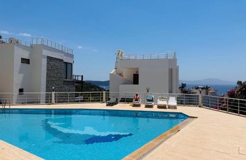 Bodrum Villa | Deniz manzarali tas villa