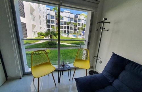 Manzanillo Apartment | Departamento de lujo en Manzanillo, planta baja frente a la alberca