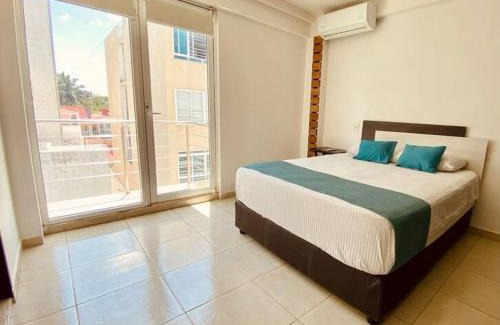 Boca del Rio Apartment | Depto Excelente ubicación Vista parcial Mar