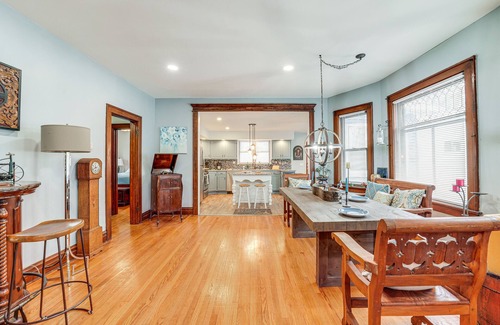De Pue House | DePue Vacation Rental < 1 Mi to the Lake!