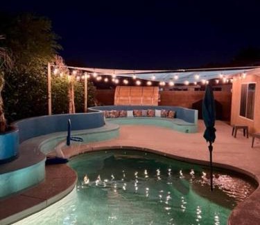 Indio House | Desert Bliss Paradise - Arcade, Casino, Play Area ,Pool , Hot tub
