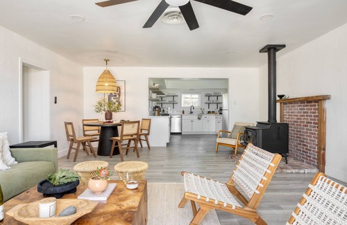 Indian Cove Villa | Desert Home w/Fire Pit, Backyard | Chic Ranch Retreat | Asteroid by AvantStay