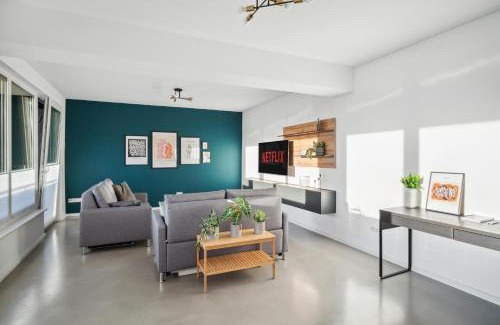 Marienkirche Apartment | Design-Apartment - Bochum Zentrum - 2 Balkons - 118m2 - Netflix