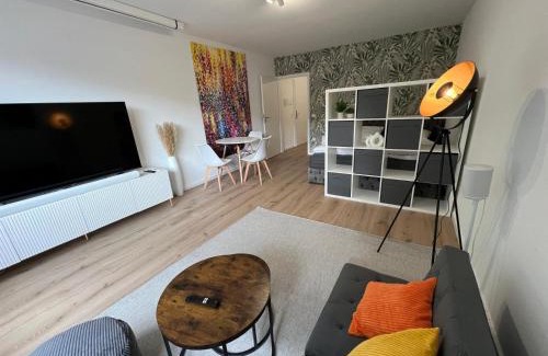 Old Town Apartment | Design-Apt Köln City mit Beamer