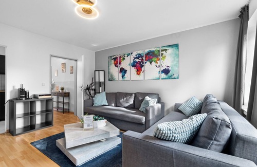 Duissern Apartment | Design luxury, fully equipped, 2min to Central Station
