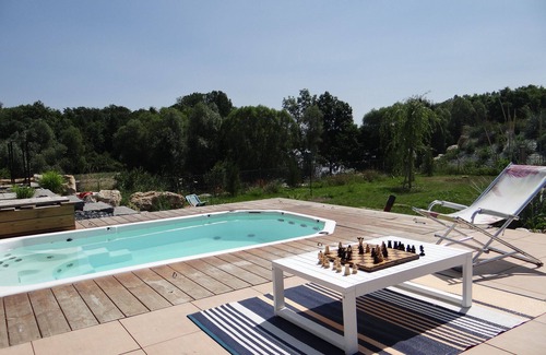 Crevic Villa | Design, Relaxation, Nature, Maison Vue Panoramique, SPA De Nage, Jacuzzi