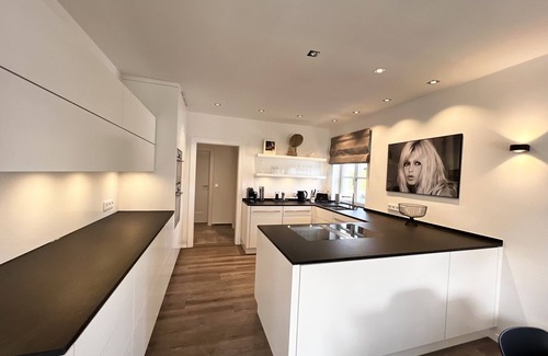 Rottau Apartment | Design studio with pool and sauna