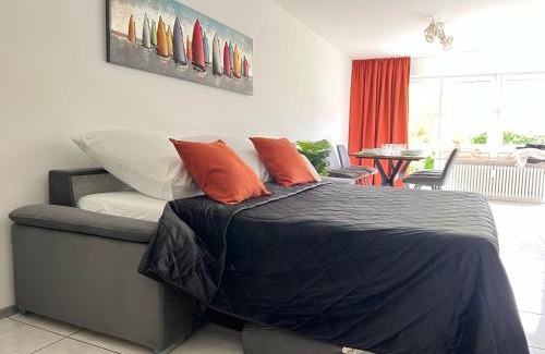 Radolfzell am Bodensee Apartment | Design-Terrasse-7 Personen-Netflix-Garage-Seenah