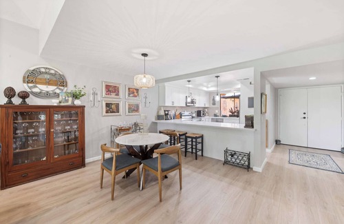 Rancho Mirage Condo | Designer Seville Condo w Golf Mountain Views