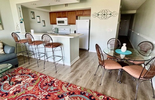 Fort Walton Beach Condo | Destin West Pelican 502 - Lazy River and Bay Views