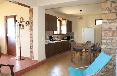 Triopetra House | Detached holiday home, great sea views, modernly furnished, idyllic and quiet, W