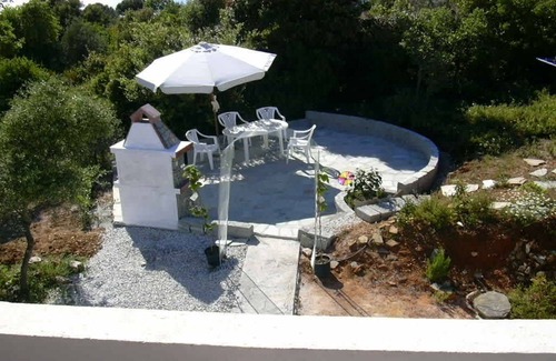 Lafkos Apartment | Detached, new house with stunning panoramic views of the village and the sea