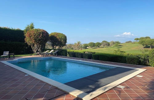 Lagos Villa | Detached villa with pool overlooking golf course, near Lagos centre, wifi.