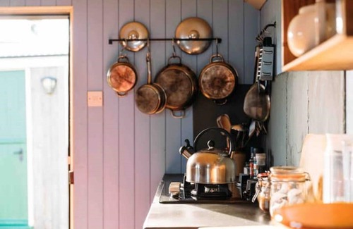 St. Neot Cabin | 'Diddylake' A pair of shepherd huts in the wild.