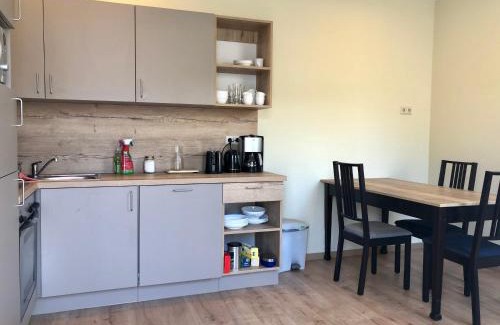 Stotteritz Apartment | die Senfbude - wunderschöne Apartments für 4 Personen mit Terrasse & Stellplatz
