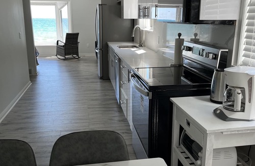 Wainfleet House | Direct beachfront home with stairs to private beach!