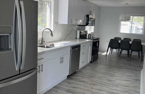 Wainfleet House | Direct beachfront home with stairs to private beach!
