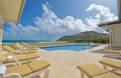 Upper Prince's Quarter Villa | Direct Beachfront 6 BDR/en-suite/maid included. Excellent service. Rare gem (J)