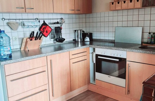 Neukloster House | direct sea location with boat, pets welcome, sun terrace, non-smokers