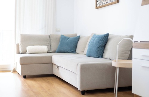 Alboraya Apartment | Directly on the beach - modern apartment with sea view