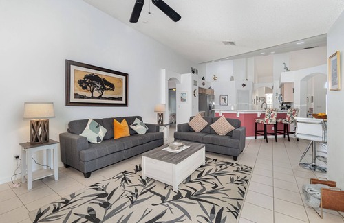 Orange Tree House | Disney Area Private Pool Home, Games Room, Spacious & Cozy (BHL16128)