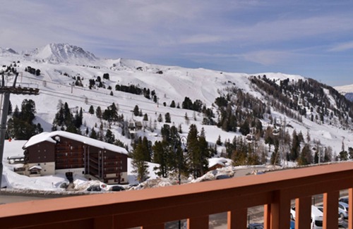 Belle Plagne Apartment | Divisible Studio for 4 with Balcony and Pistes View