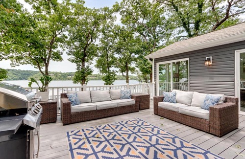 Lake Ozark House | Dock and Sunset Views Lakeside Ozark Retreat!