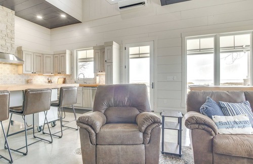 Oconto House | Dock & Panoramic Bay Views: Oconto Retreat!