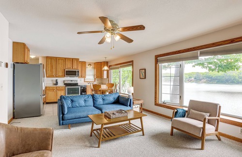 Harrison House | Dock + Views: Scenic Lakefront Escape in Harrison