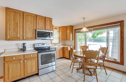 Harrison House | Dock + Views: Scenic Lakefront Escape in Harrison