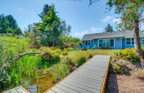 Ocean Shores House | Dock, Water Views Dog-Friendly Ocean Shores Home!