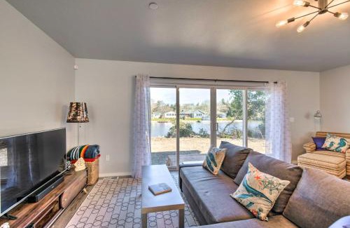 Ocean Shores House | Dock, Water Views Dog-Friendly Ocean Shores Home!